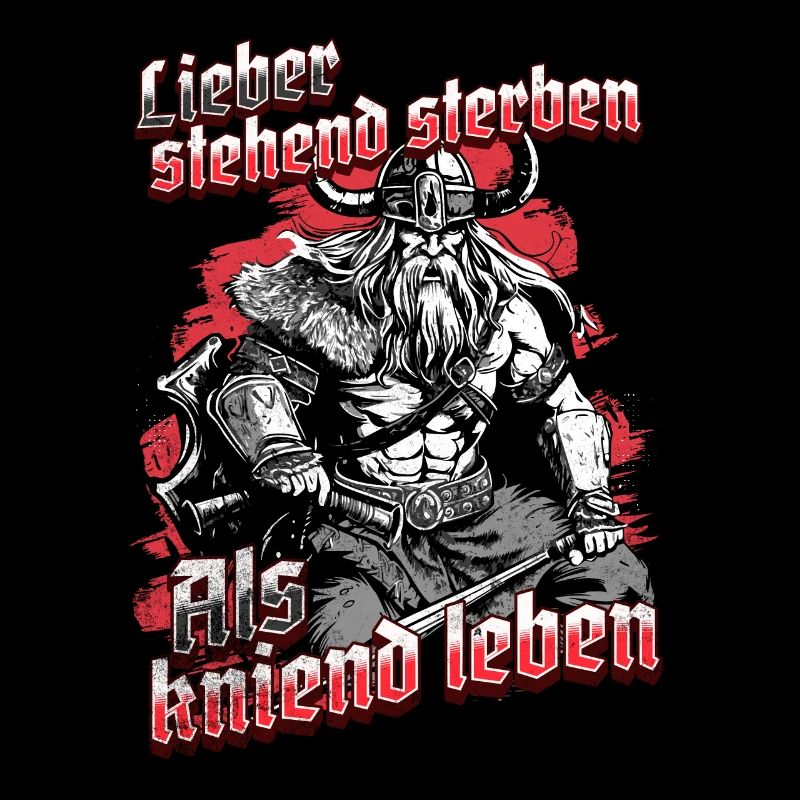 rViking Warrior Design Stehend Sterben Krieger