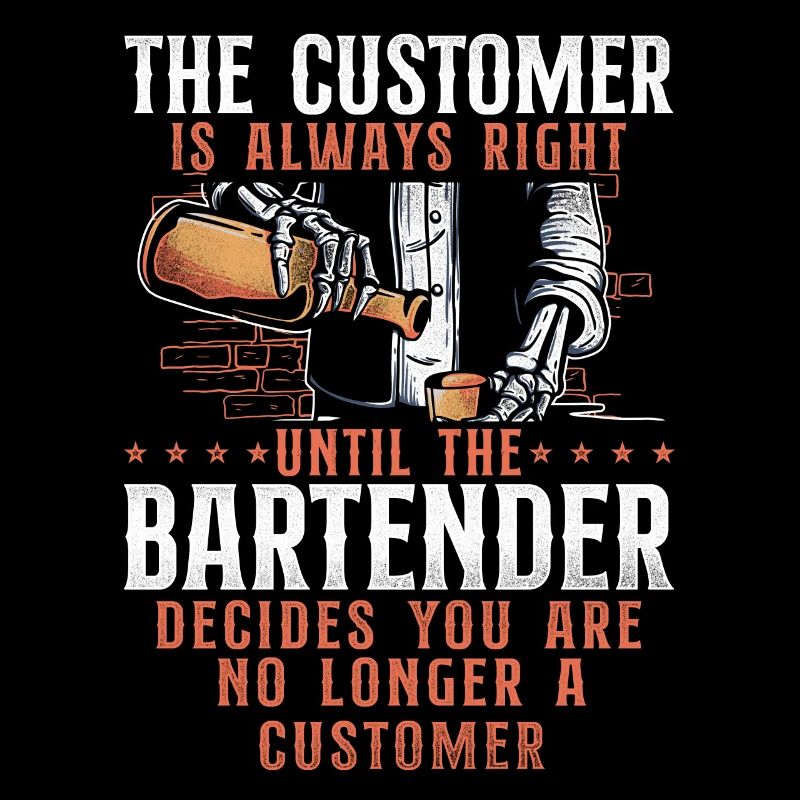 Bartender Mixologist The Customer