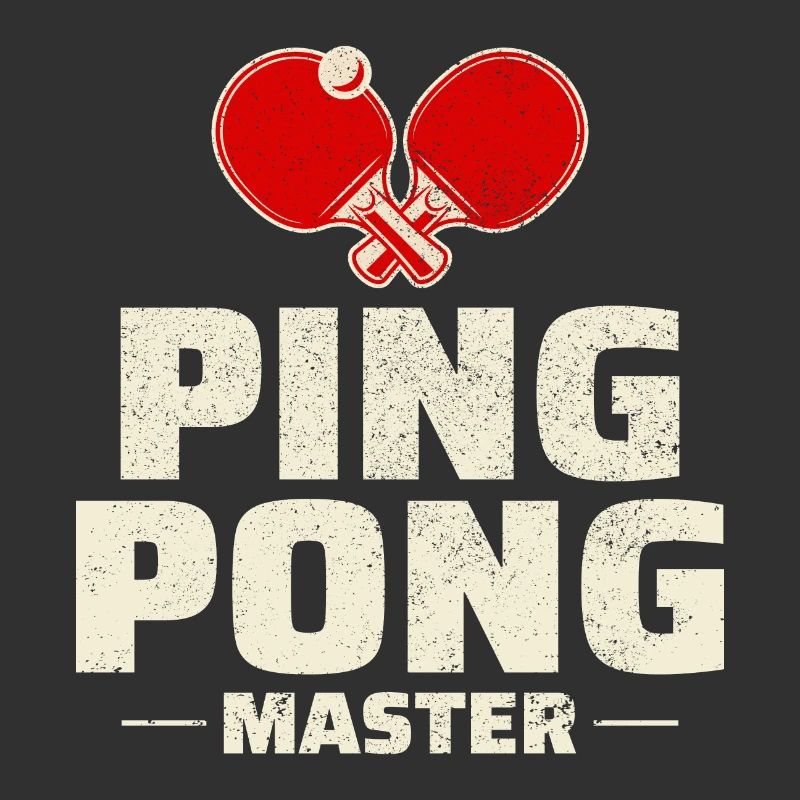 Ping Pong Master Table Tennis Coach Paddle Player