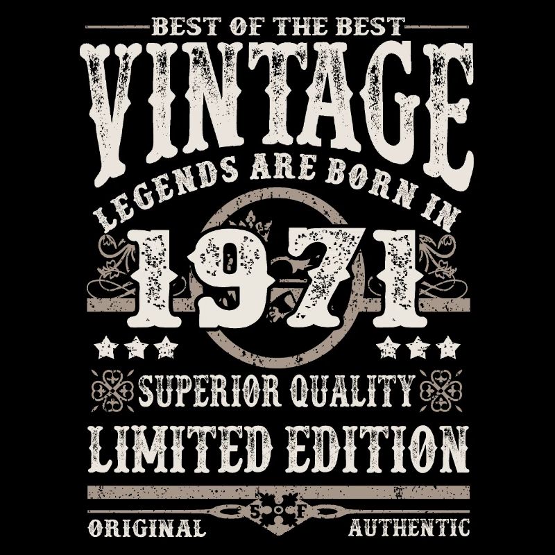 Legenden werden 1971 geboren