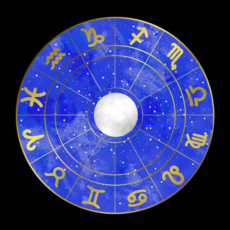 Stern - Sternzeichen - Mond - Sternenhimmel