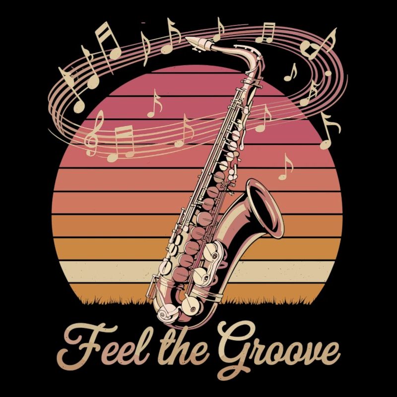 Jazz Vibes mit Retro Saxophon