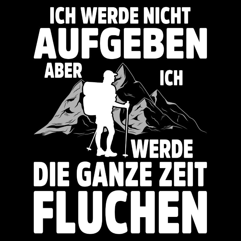 Wandern Geschenkidee Wanderer Berge Trekking