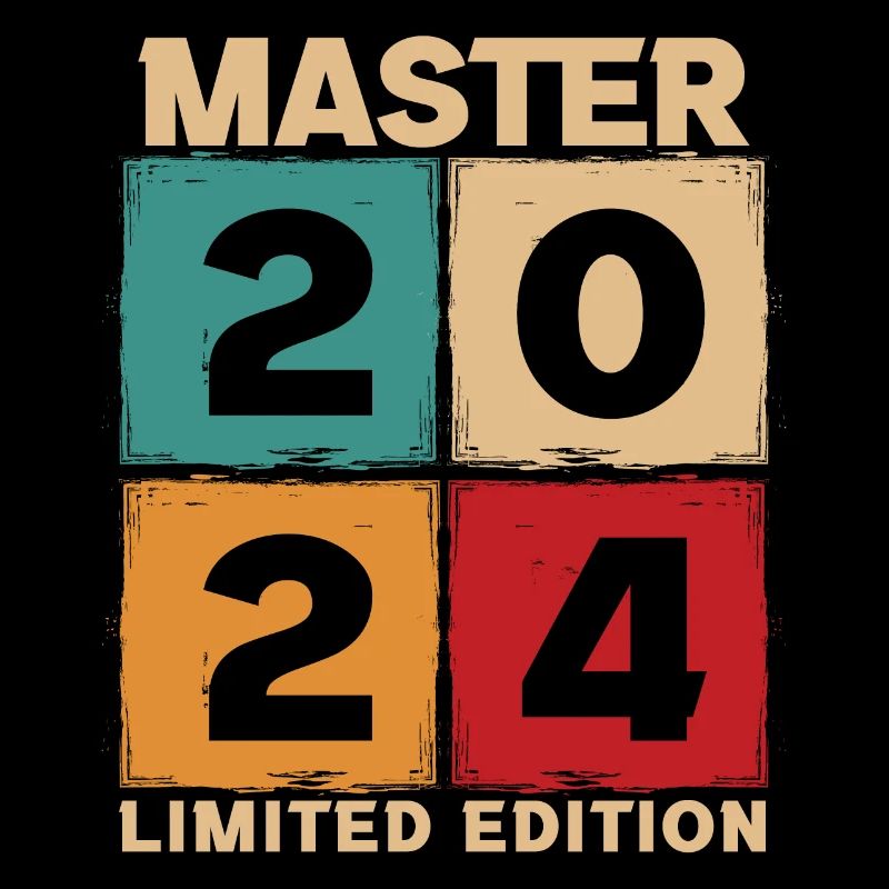 Master 2024 Abschluss Geschenk Studium Absolvent