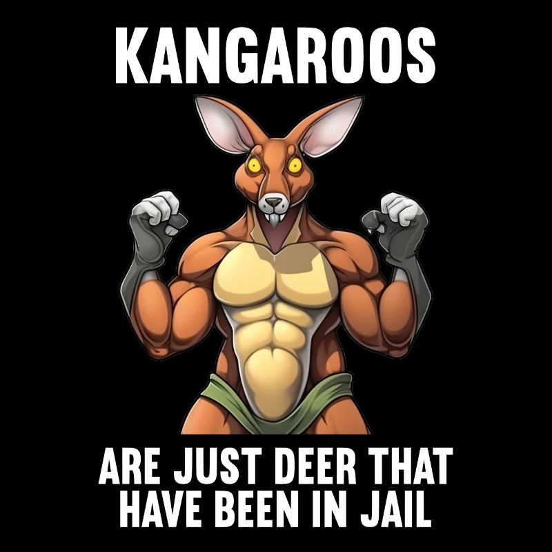 Kangaroo Kangaroos Kängurus lustiges Känguru