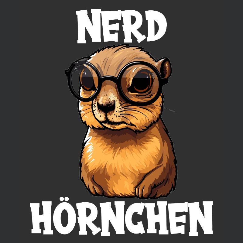 Nerdhörnchen Junge Jungen Erdhörnchen Nerdy Nerd