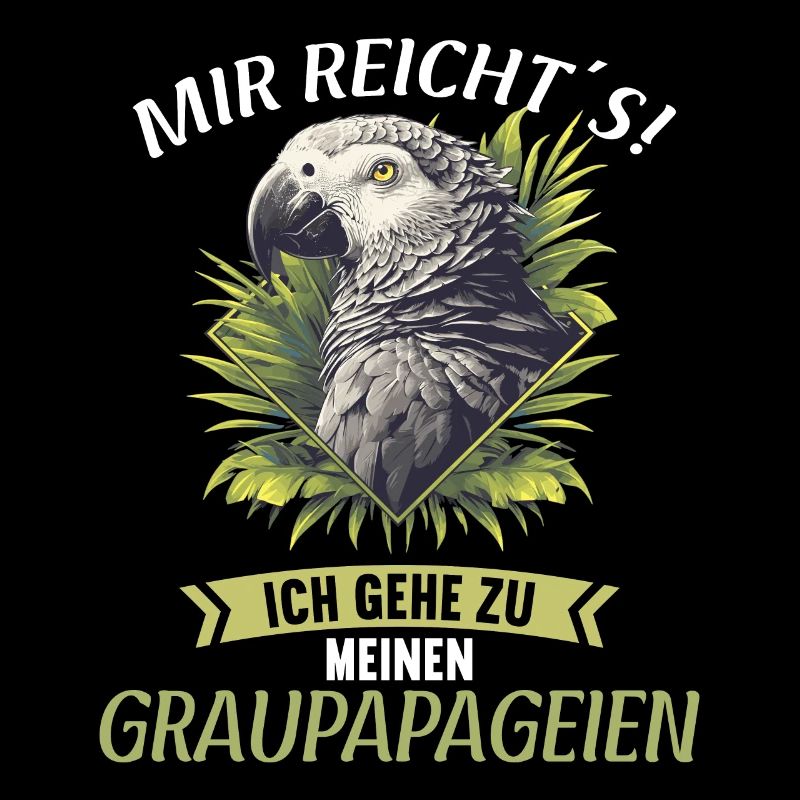 Perroquets gris d’Afrique