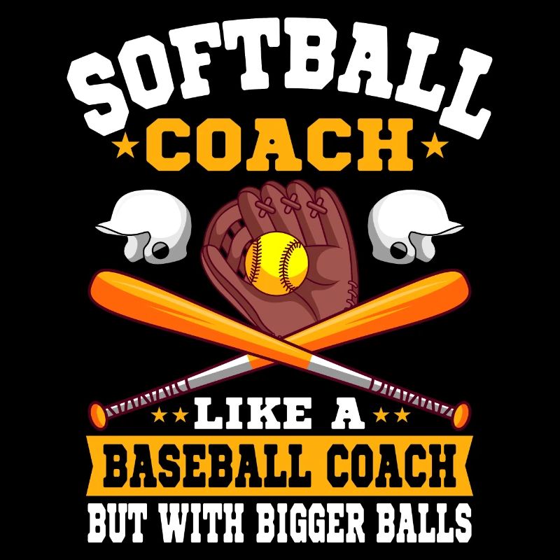Softball Trainer Wie Ein Baseball Trainer