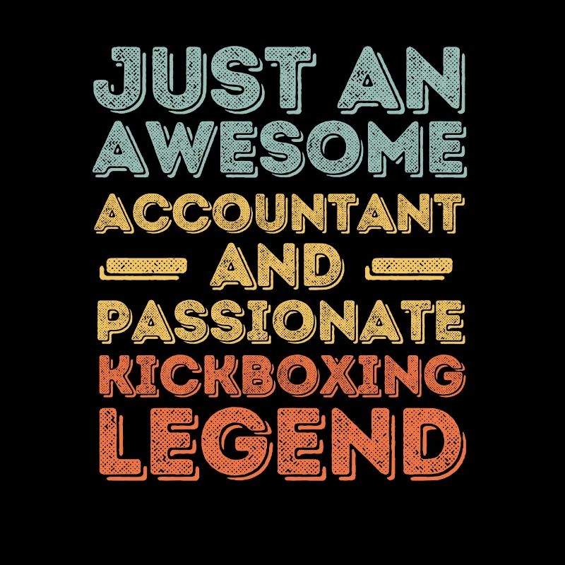 Comptable kickboxing rétro