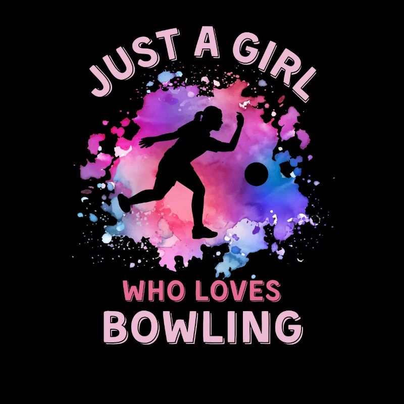 Frauen Bowling Mädchen