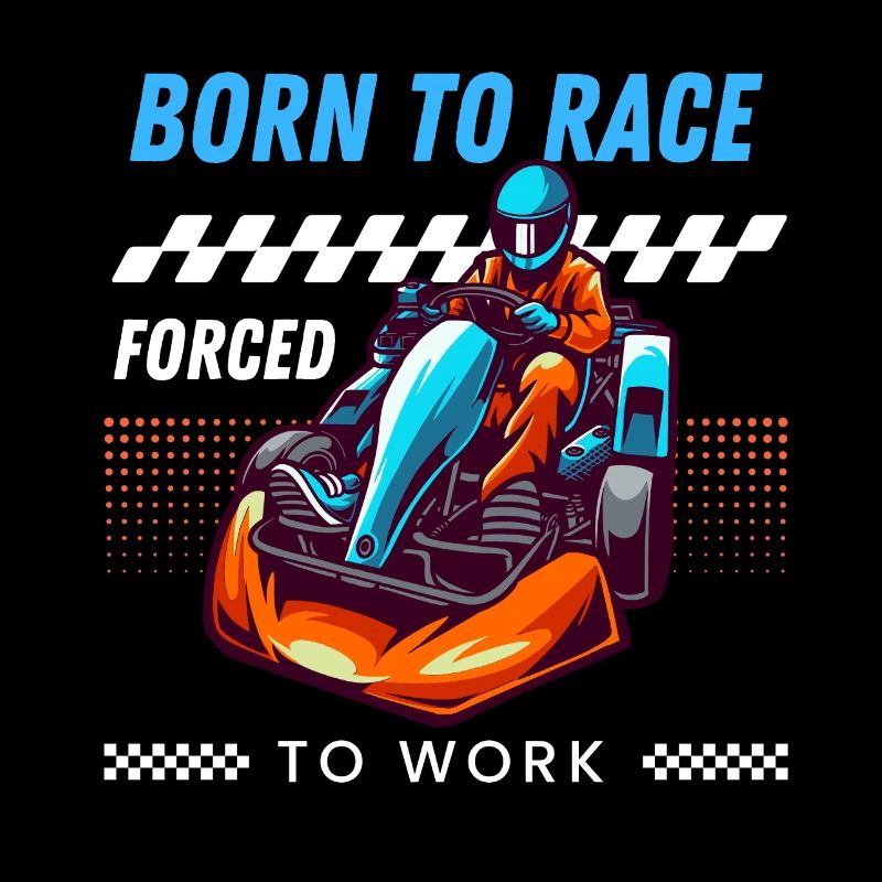Né pour la race forcé de travailler