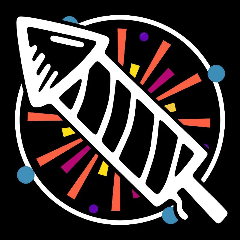 New Year's rocket