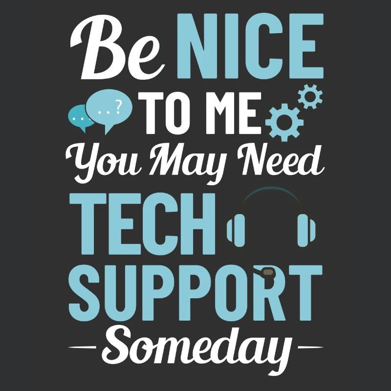 Tech Support IT Technischer Hilfe Helpdesk