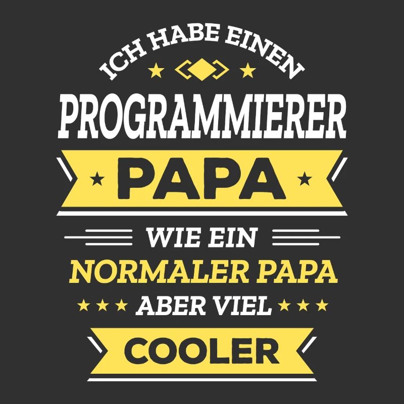 PROGRAMMIERER PAPA: COOL, TECH, DIGITAL, INNOVATIV