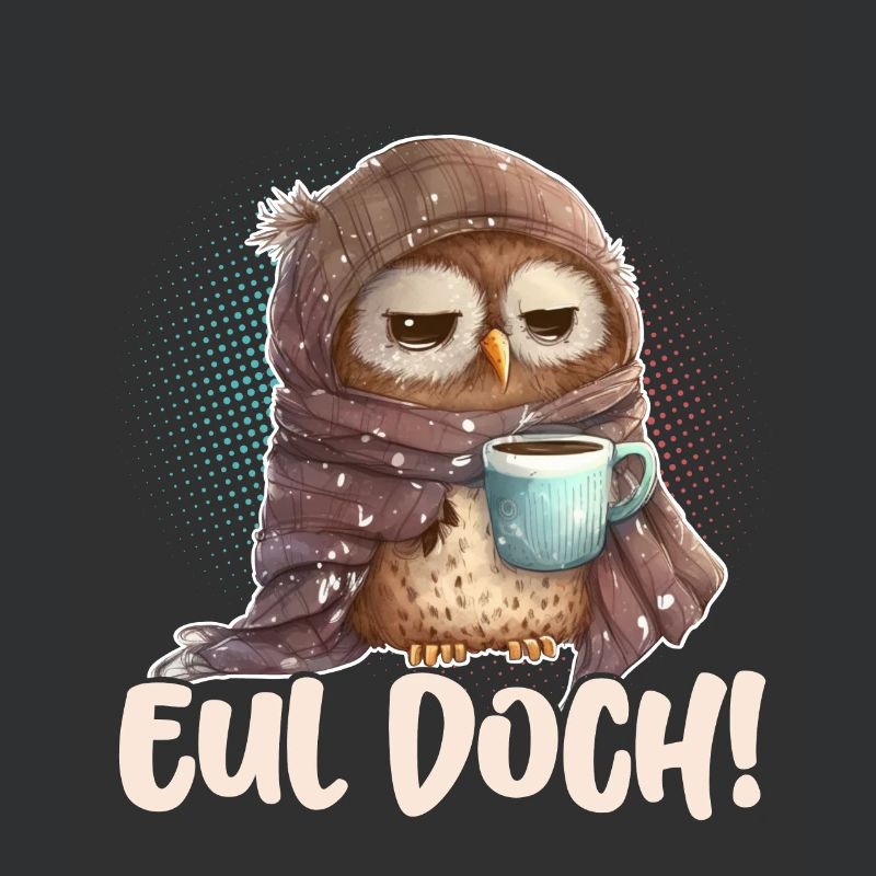 Eul Doch! Eule Lustige Kaffee Sprüche