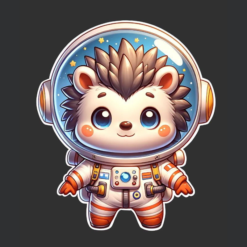 Hérisson Astronaute