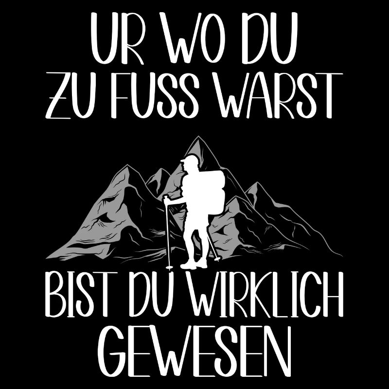 Wandern Geschenkidee Wanderer Berge Trekking
