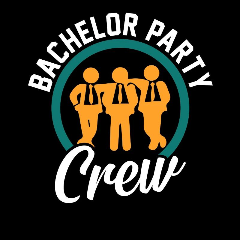 Bachelor Party Brudgom Marry Celebrate