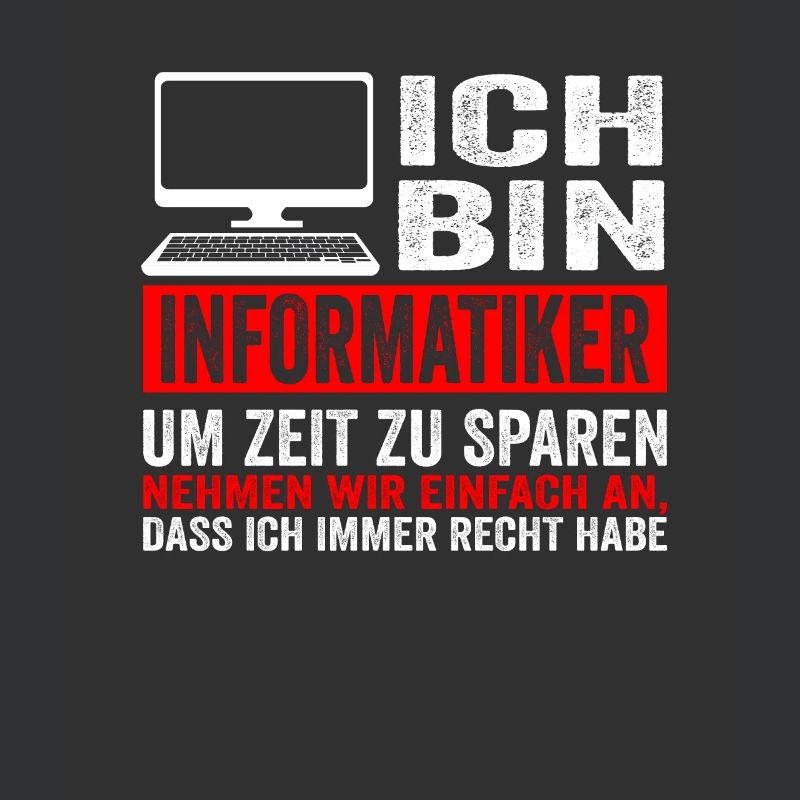 Informatiker IT Experte Informatik Informatik Lust