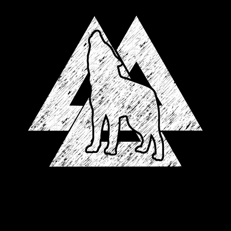 Loups Vikings à nœud Wotan de Wolf Odin