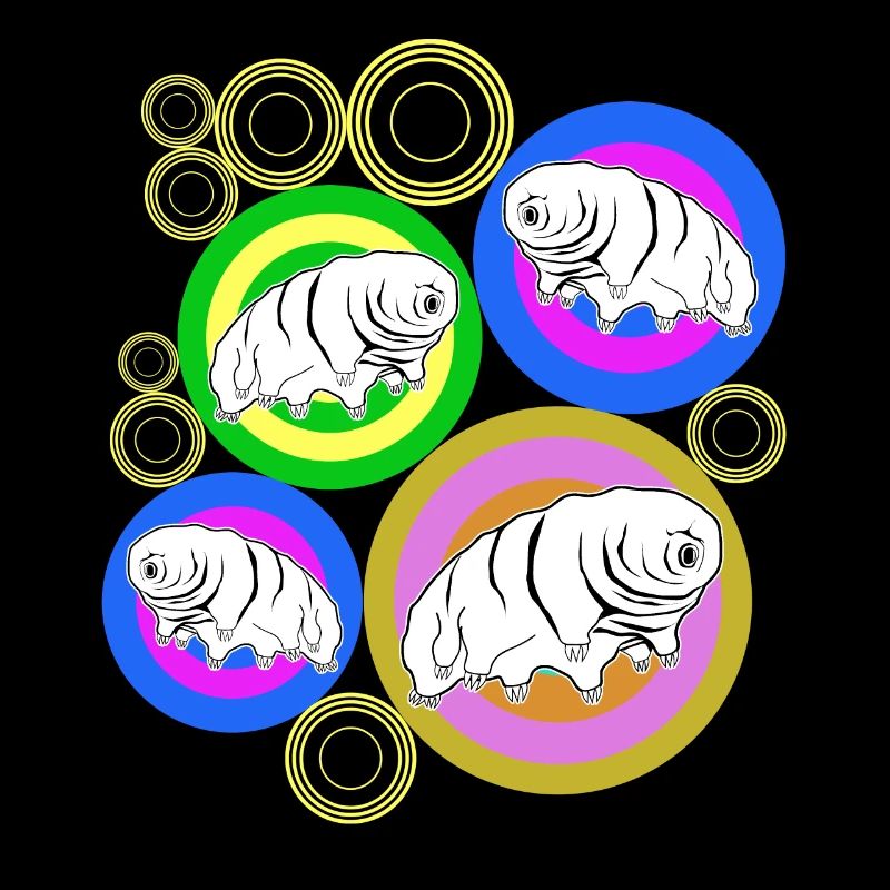Tardigrade Retro Wasserbär Tardigrades