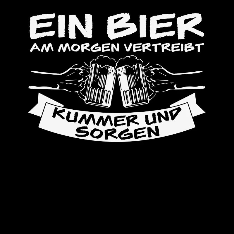 Bier am Morgen Bierspruch