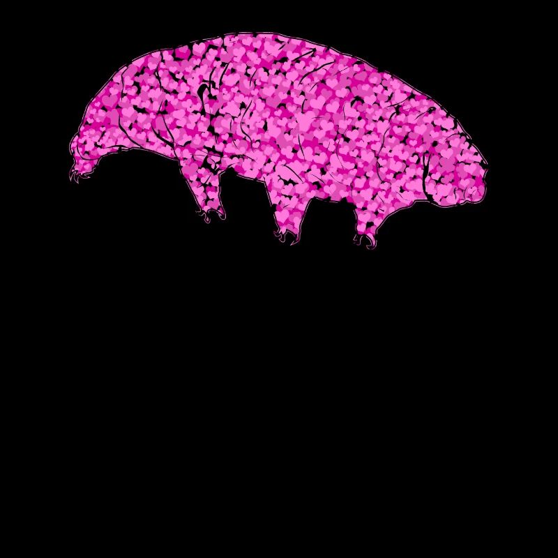 Tardigrade Wasserbär Herzen Bärtierchen