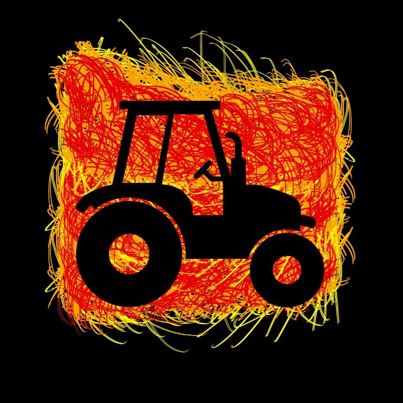 Trecker Bauer Treckerfahrer Traktor