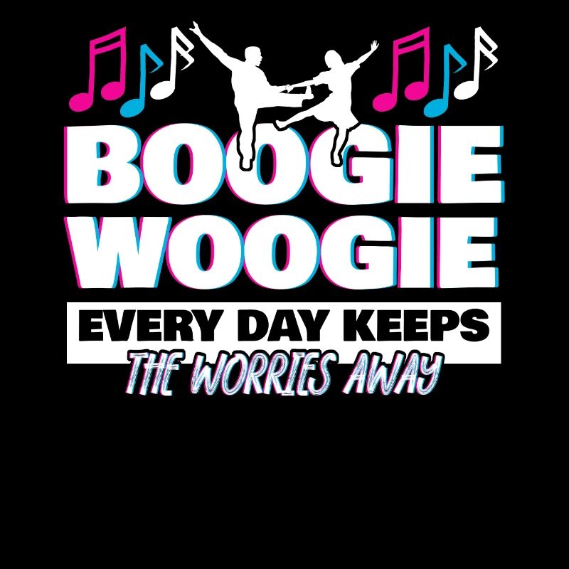 Boogie Woogie Dance Swing rétro