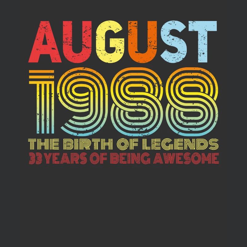 August 1988 Geschenkidee