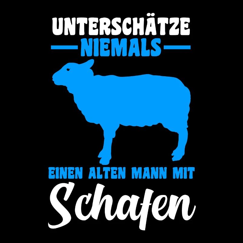 Unterschätze niemals einen alten Mann mit Schafen