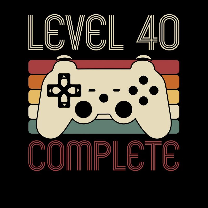 Niveau 40 Jeu complet 40 ans Anniversaire