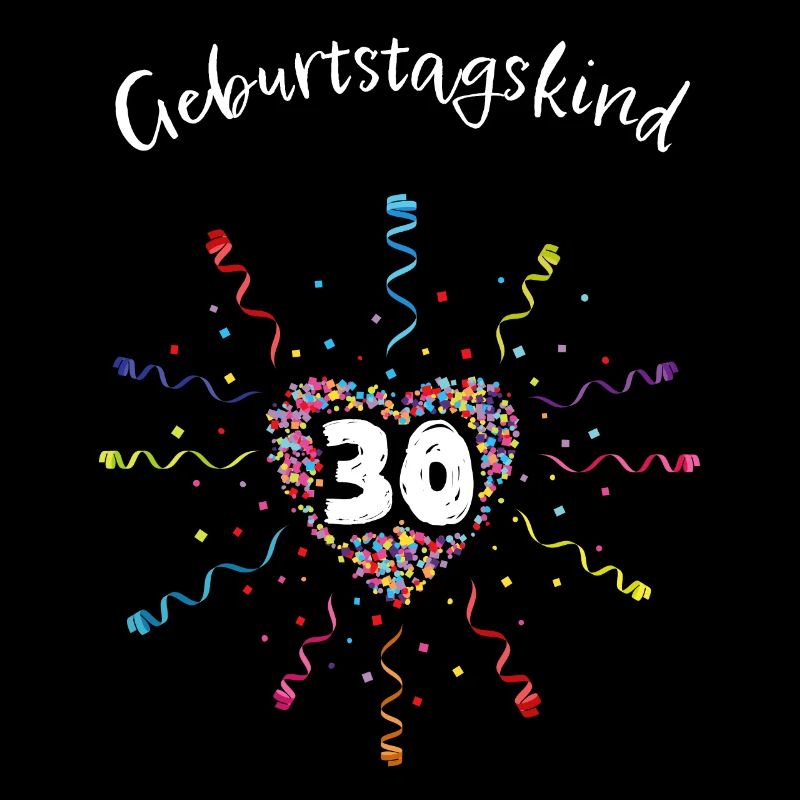 30. Geburtstag Geburtstagskind 30er