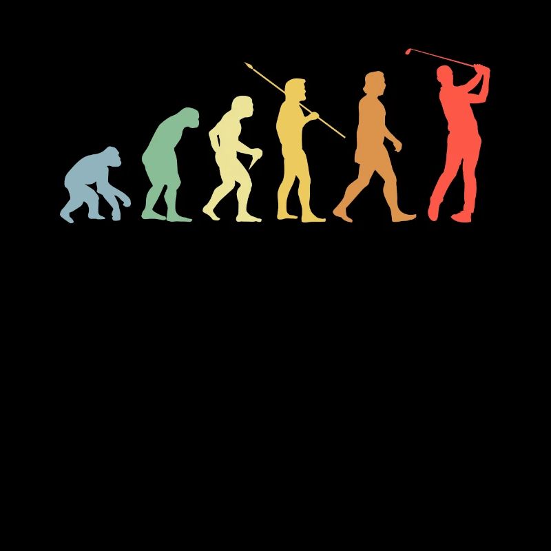 Golf Evolution Rétro Golf golfeur