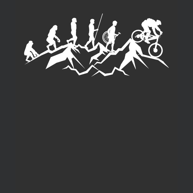 Vintage BIker Évolution du VTT
