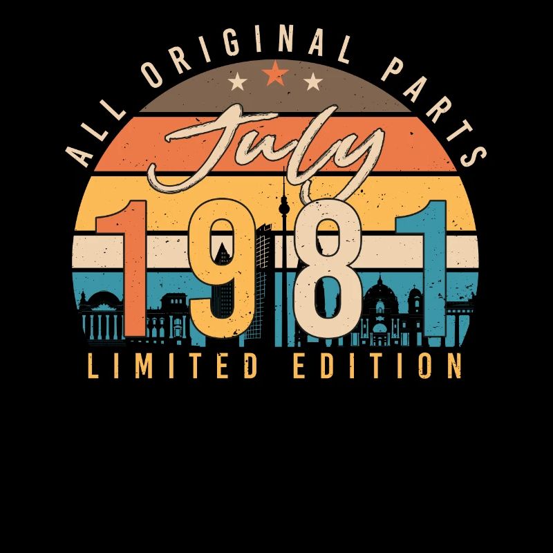 Année de construction 1981 Juillet