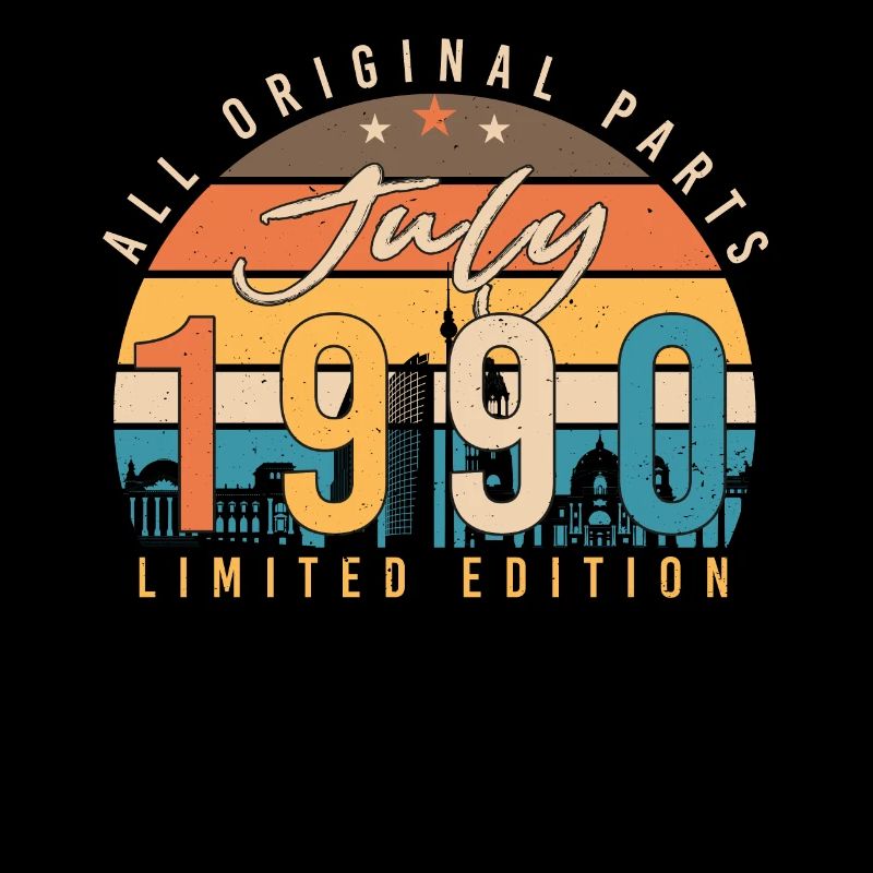 All original in July 1990