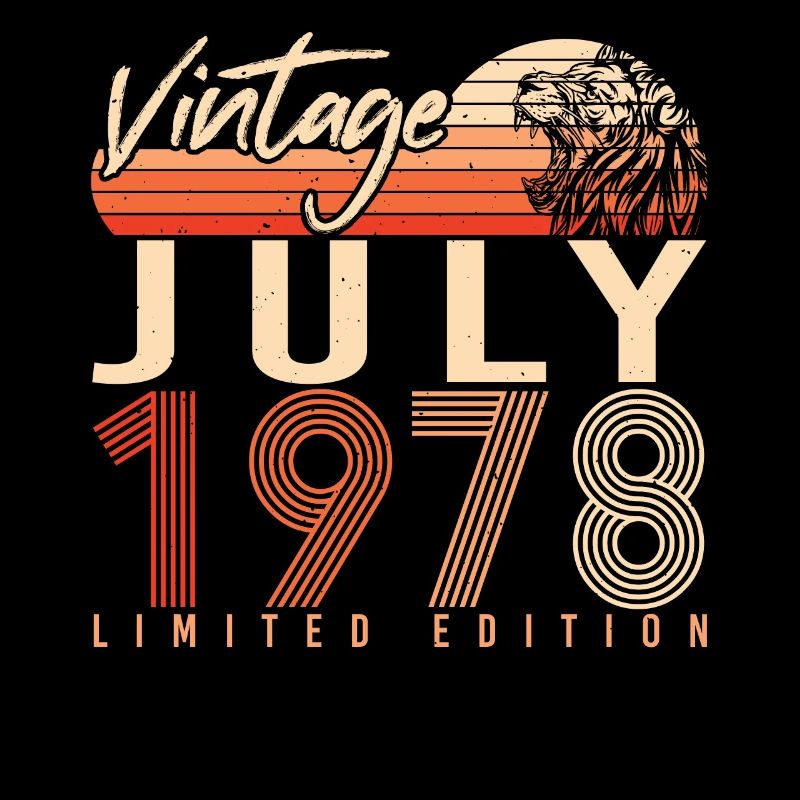 Geboren 1978 Im Juli