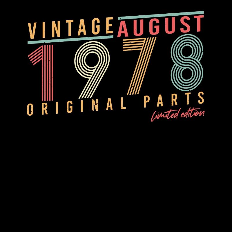 Août 1978 Édition limitée