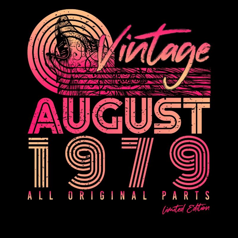Retro 1979 Im August