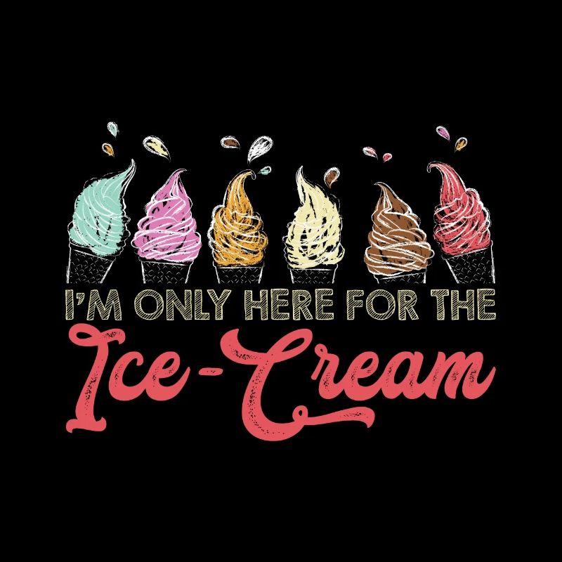 Eiscreme logo Sommer Softeis Geschenkidee