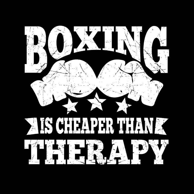 Boxing Is Cheaper Than Therapy Boxing Gloves