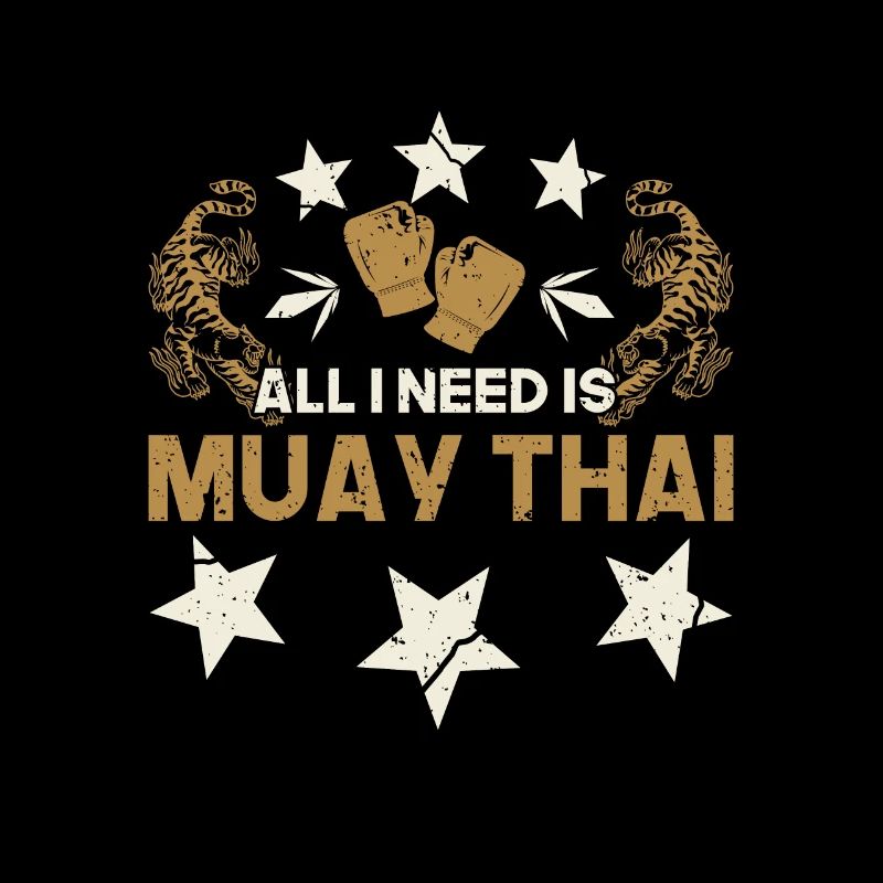 Muay Thai Sport All I Need Is Muay Thai Gift Idea