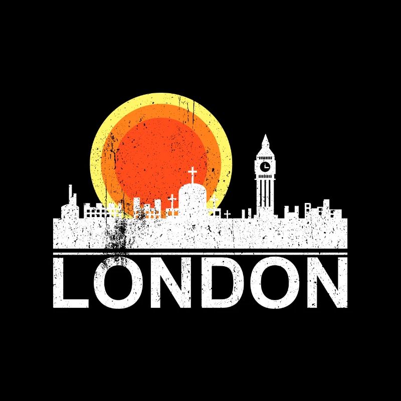 Londres Big Ben Skyline Coucher de soleil