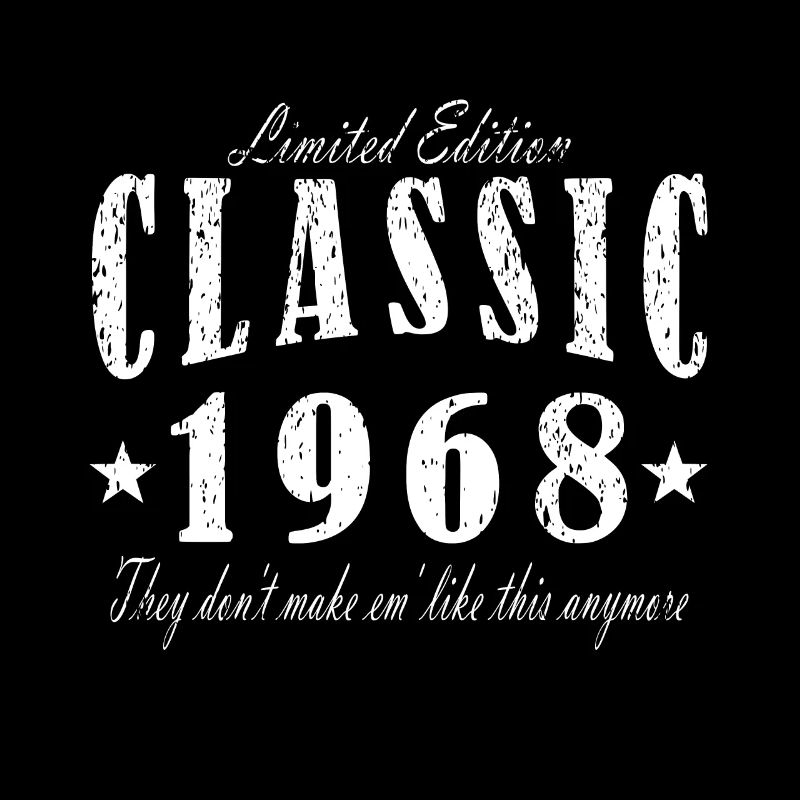 Classic birthday 1968