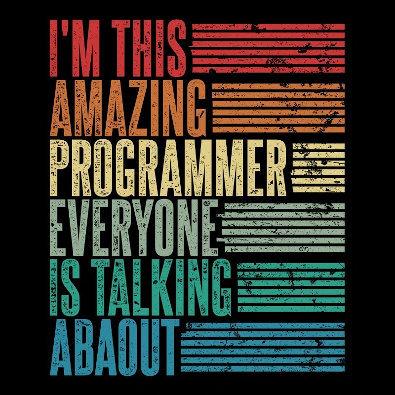 Programmeur Vintage Codeur Cadeau Rétro