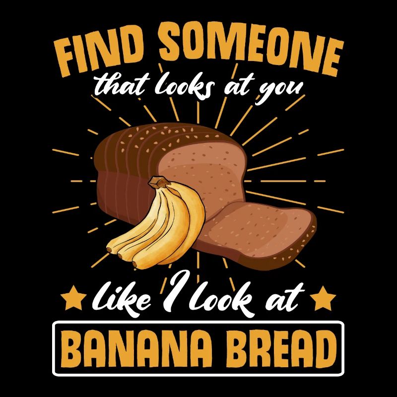 Funny Banana Bread Baking Apparel