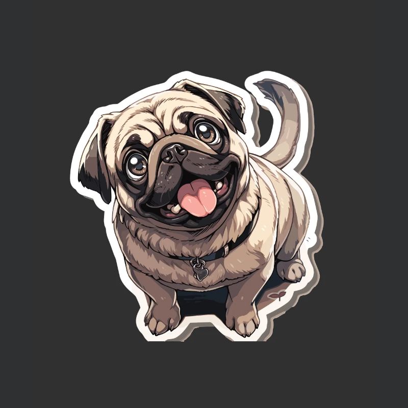 Mops Mops Hund Mops Sonnenbrille Mops Geschenk