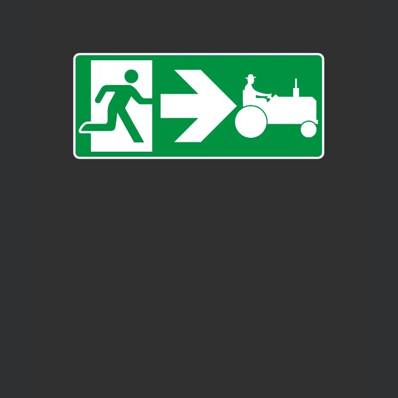 Emergency Exit Tractor Tractor Driver