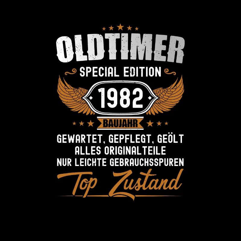 42. Geburtstag 42 Jahre Oldtimer Geschenk 1982